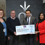Welcome Change collects donation from Mahirs Experience