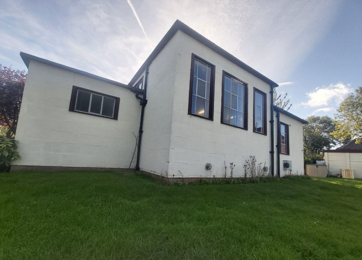 back view of Glebe Farm Community Hub